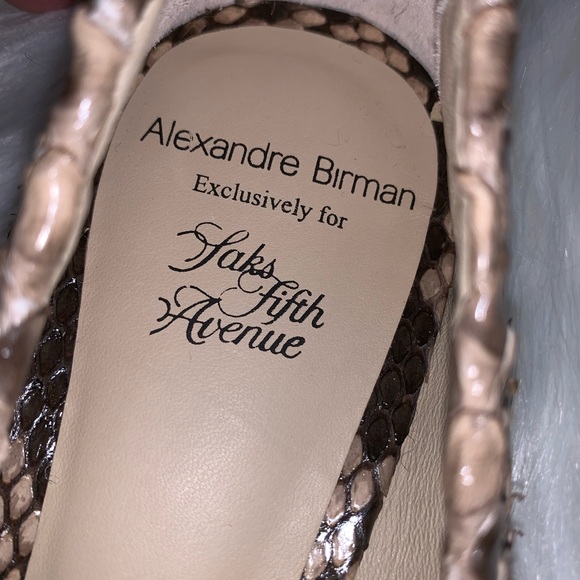 Alexandre Birman Python Flats - Picture 6 of 6